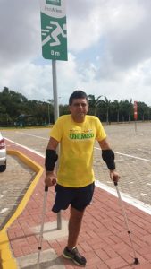 Foto de Iranildo na Corrida Unimed