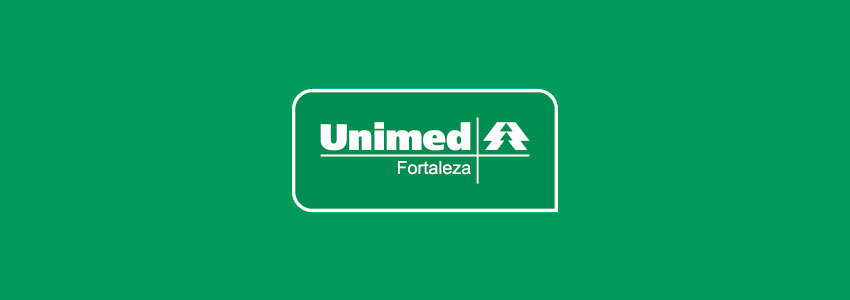Banner verde com a logo da Unimed Fortaleza