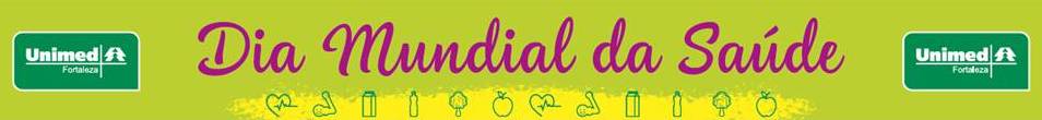 Banner do Dia Mundial da Saúde