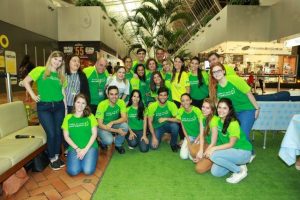 Integrantes da equipe formada para o Espao Unimed Urgente, no Shopping Iguatemi.