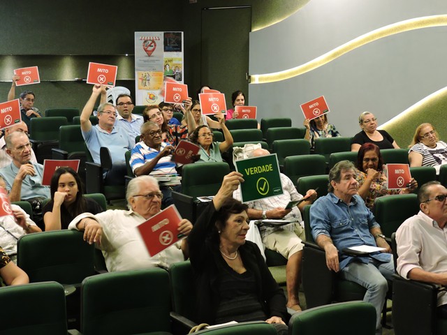 Participantes do II Seminário contra o Tabagismo