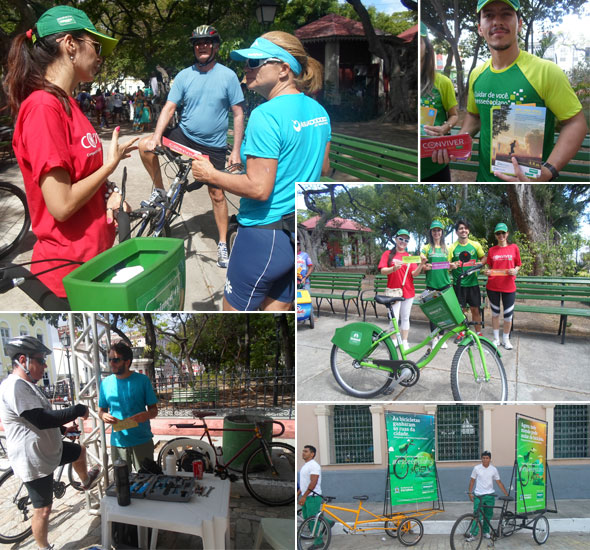 Unimed Fortaleza promove divulgao do Bicicletar