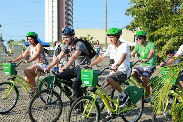 Implantao do Bicicletar completa um ano em Fortaleza
