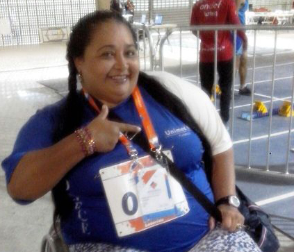 Atleta paralmpica conquista medalha de bronze no Open Internacional CAIXA