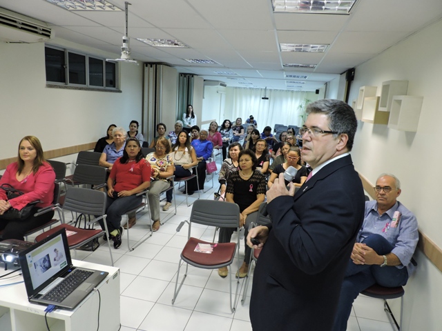 Cncer de mama  tema de palestra da Medicina Preventiva com Dr. Fernando Melo