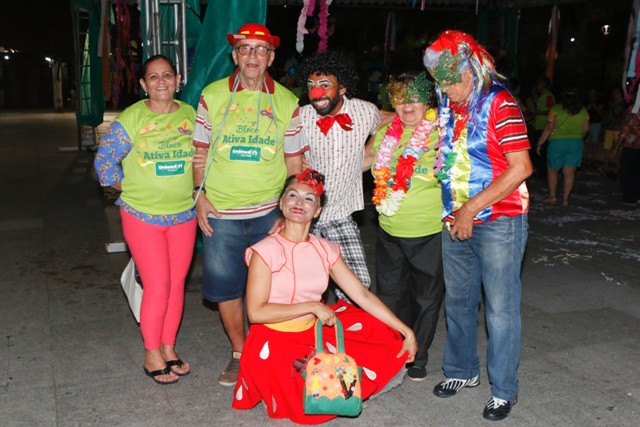 Bloco Ativa Idade faz a alegria da Melhor Idade