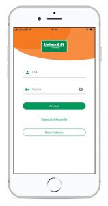 Imagem mostrando o App Cliente Unimed Fortaleza