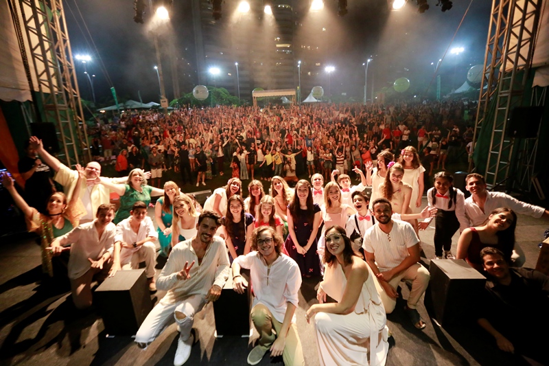 Unimed Fortaleza promove ao de Dia das Mes no Parque do Coc