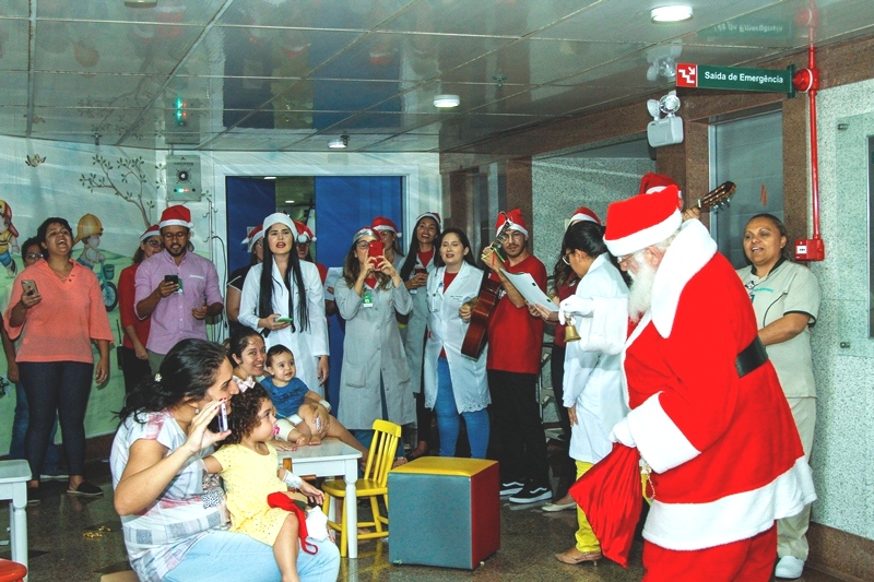 Acolhimento e humanização marcaram o Natal de nossos pacientes