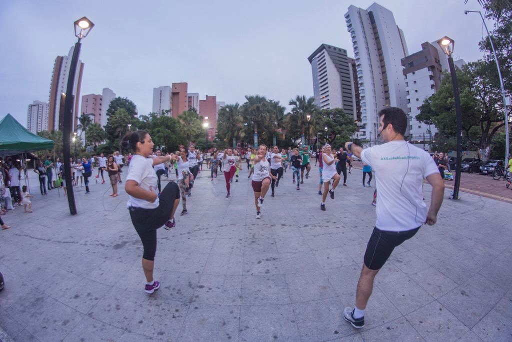 Evento do grupo movimente-se da Medicina Preventiva da Unimed Fortaleza