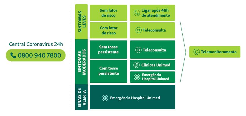 Fluxo de orientao teleconsulta