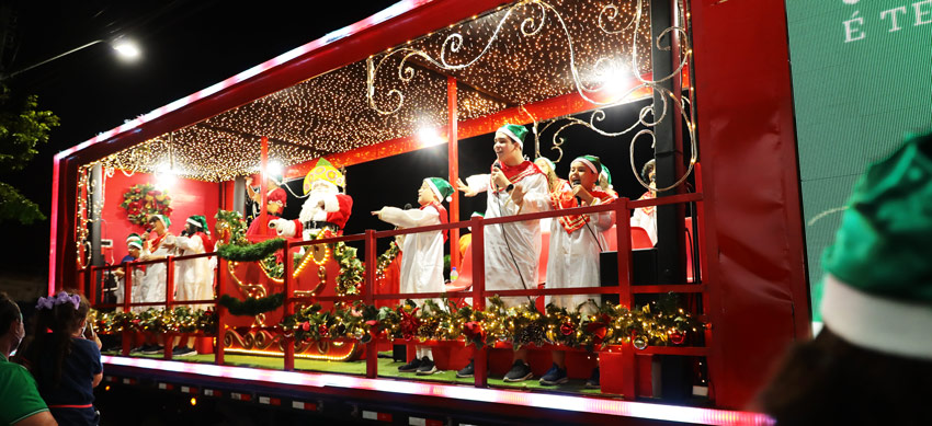 Unimed Fortaleza participa da programao do coral itinerante do Cear Natal de Luz