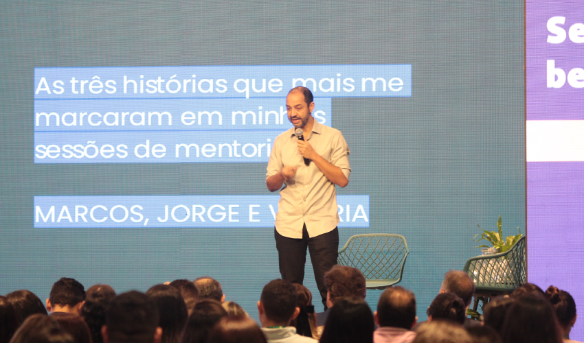 Luciano Santos, autor do livro "Seja Egoíta com a sua Carreira", apresenta palestra sobre "A força de Trabalho do Futuro".