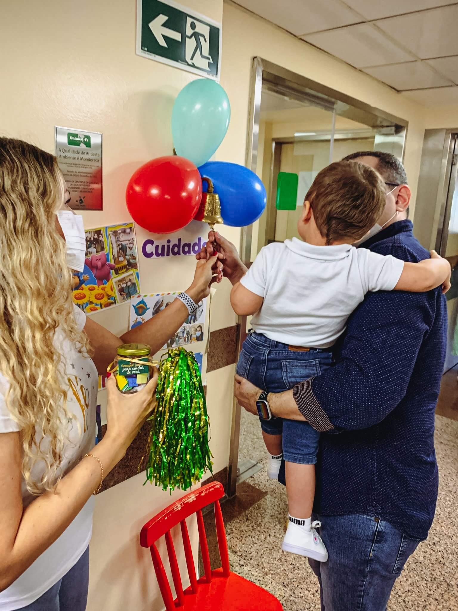 Toque do Sino no Hospital Unimed - Hudson