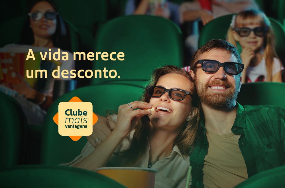 A vida merece um desconto, clube mais vantagens