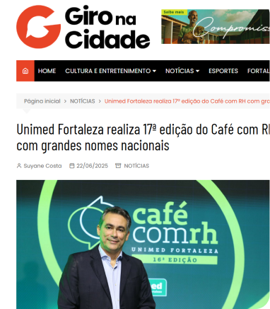 Not�cia sobre o Caf� com RH